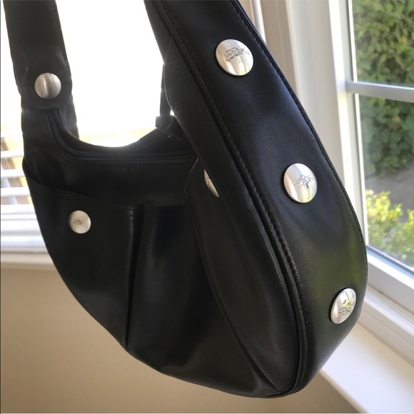 LONGCHAMP Leather Shoulder Bag EUC! - Picture 12 of 12